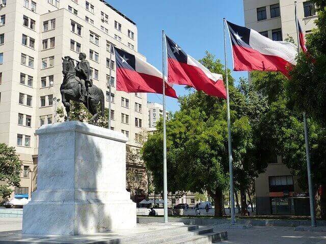 Chilean flags