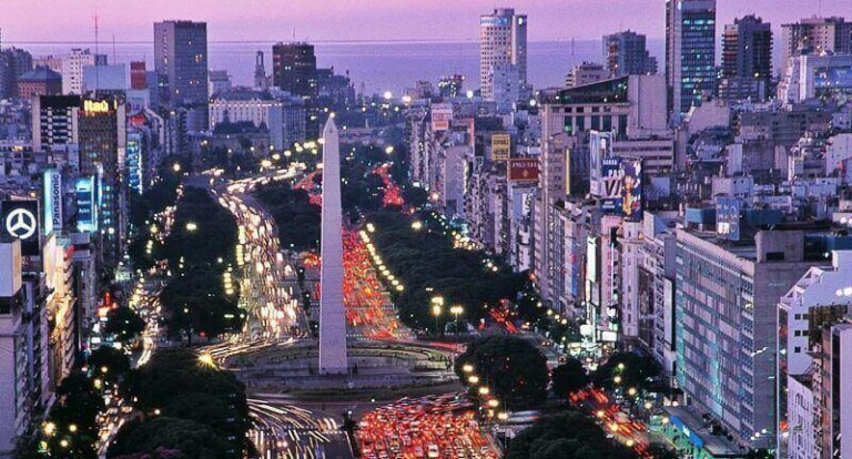 Obelisk of Buenos Aires, where your legal firm in Argentina will likely be located and be able to assist you with navigating corporate law