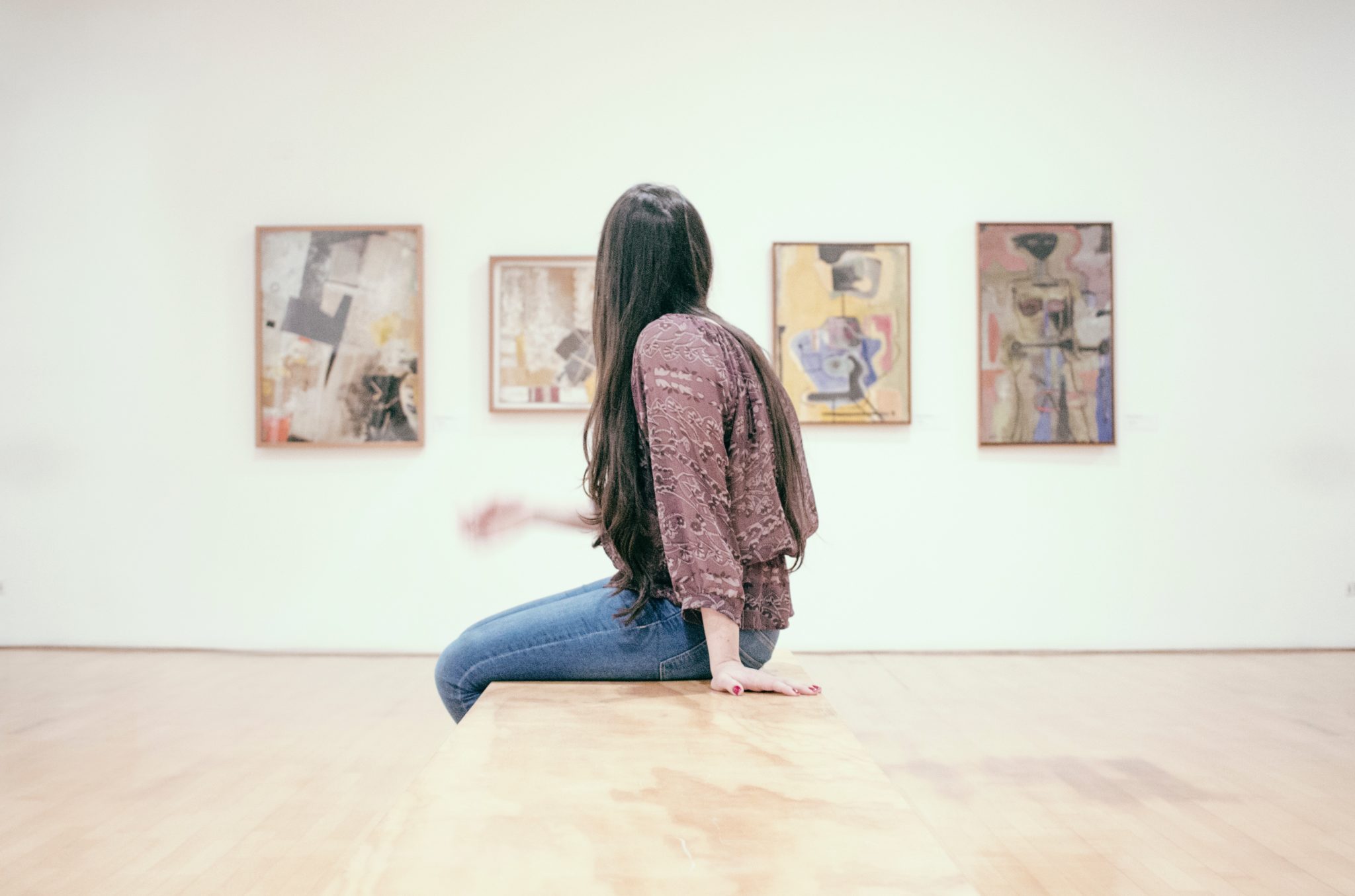 Girl at Museum in Bogota