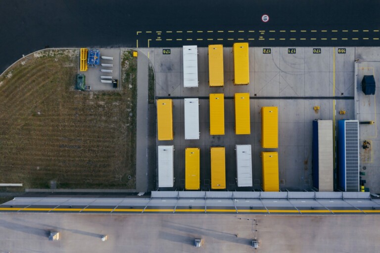 Containers full of Australian exports to Latin America