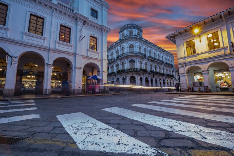 A picture of a Cathedral in Ecuador