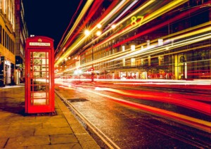 Telephone Booth in Downtown London