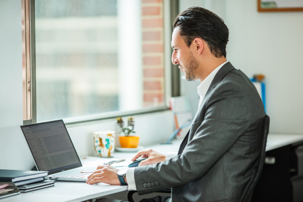 A Biz Latin Hub stock image representing a lawyer providing back office services in Uruguay