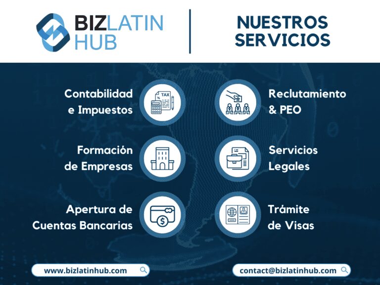 Los principales servicios ofrecidos por BLH incluyen servicios jurídicos, contabilidad e impuestos, contratación y PEO, diligencia debida, asesoramiento fiscal y tramitación de visados.