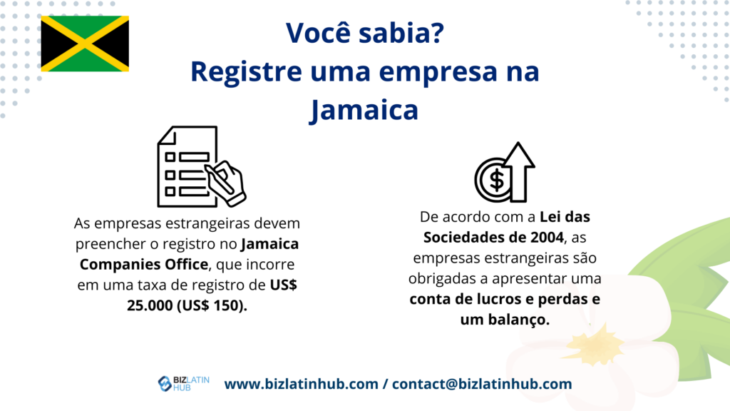 Você sabia? Formação de empresa na Jamaica